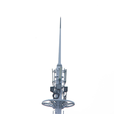 A572 Ss400 Monopole Telecommunications Tower Polygonal Internet Signal