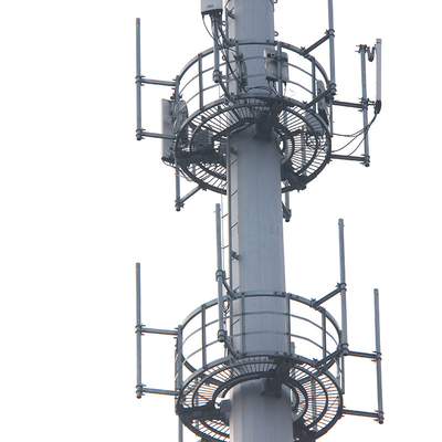 Circular Polygonal Monopole Telecommunications Tower 15m Cellular