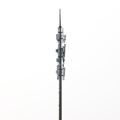 5g Q235b Self Supporting Antenna Tower , Galvanized Cell Phone Signal Booster Tower