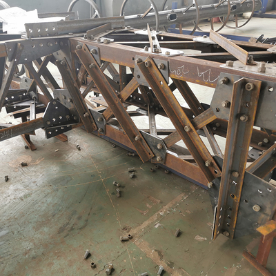 3 Legged Tubular Steel Tower Hot Dip , Galvanized Radio Transmission Towers