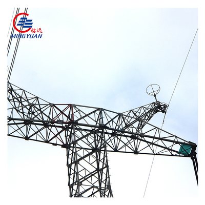 138kv Electric Transmission Tower Galvanized Hot Dip Self Supporting For Electric