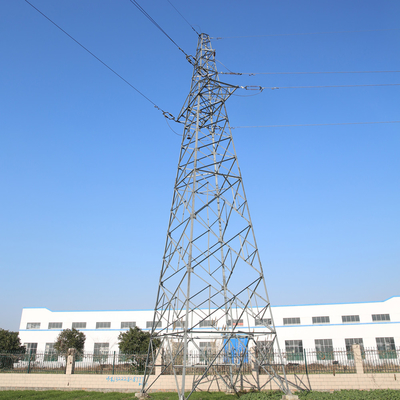 100m Coating Electric Transmission Tower Galvanized Angle Steel