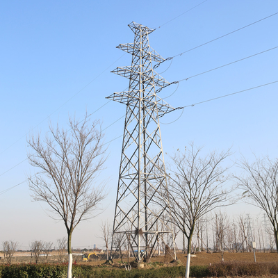 100m Coating Electric Transmission Tower Galvanized Angle Steel