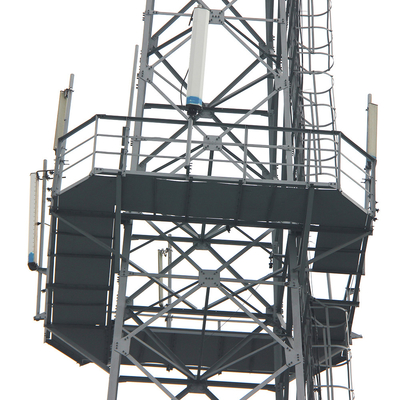 30m Hot Dip Self Supporting Tower 4 Legged Communication Antenna