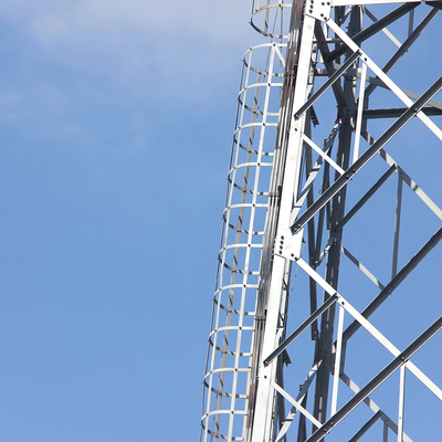 A36 4 Legged Free Standing Lattice Tower Gr50 With Hot Dip Galvanized