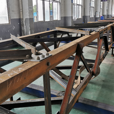 Gr8.8 Galvanized Substation Steel Structure Design Q420