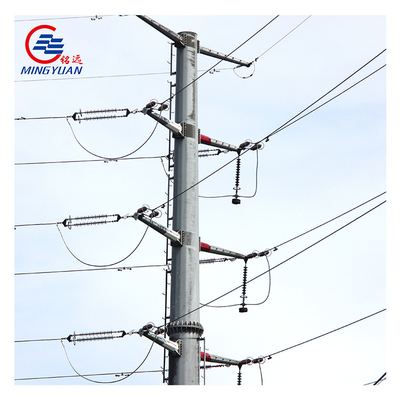 Electricity Power Steel Tubular Pole For Transmission And Distribution Line