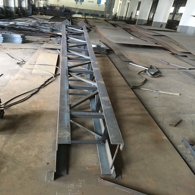 Wireless Microwave Antenna Lattice Steel Tower Self Supporting Transmission Line Angle