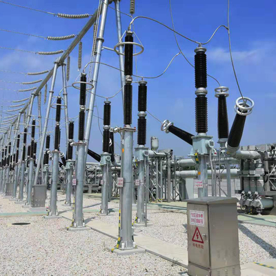 Advanced Substation Gantry Structure for Safe and Stable Power Transmission 230kv 500kv