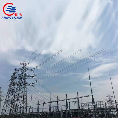 High Voltage Overhead Electric Transmission Power 550kV Lattice Angle High Tension Q460