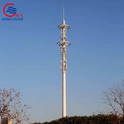 Hot Dip Galvanized Fake Cellular Bionic Cell Tower 45 Meters