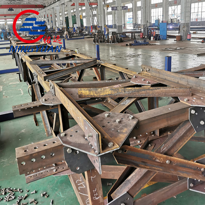 Transmission Lines Lattice Steel Tower 50m Q355B Steel