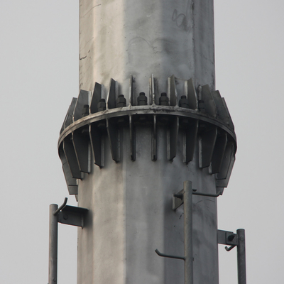12m 550kv Power Transmission Pole Galvanized Octagonal