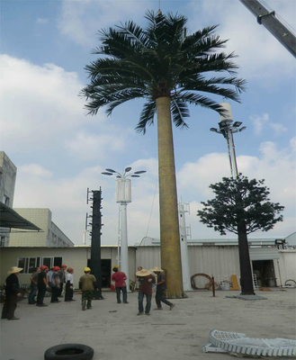 Millimeter Wave Radio Cell Microwave Communication Towers Antenna Customized Disguised Coconut Cell