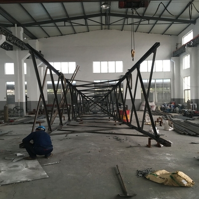 230kv Lattice Tower Self Supporting Tapered Galvanized