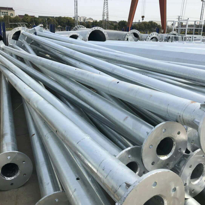30m Self Standing Tower Galvanized Telecom Antenna Mast