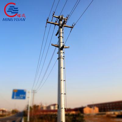 132kv Electric Transmission Tower High Voltage High Tension