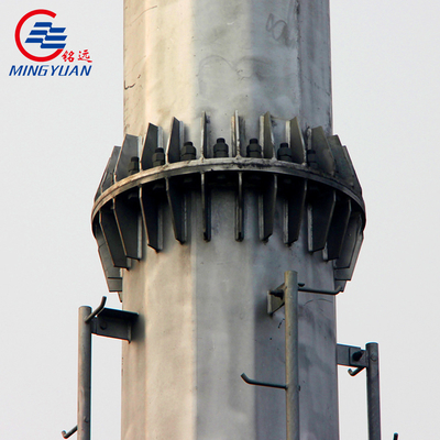 Octagonal Galvanized 11 Mtr Steel Tubular Pole